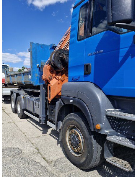Camion ampliroll MAN 6x6 TGS 33.440 +Terex-Atlas 240