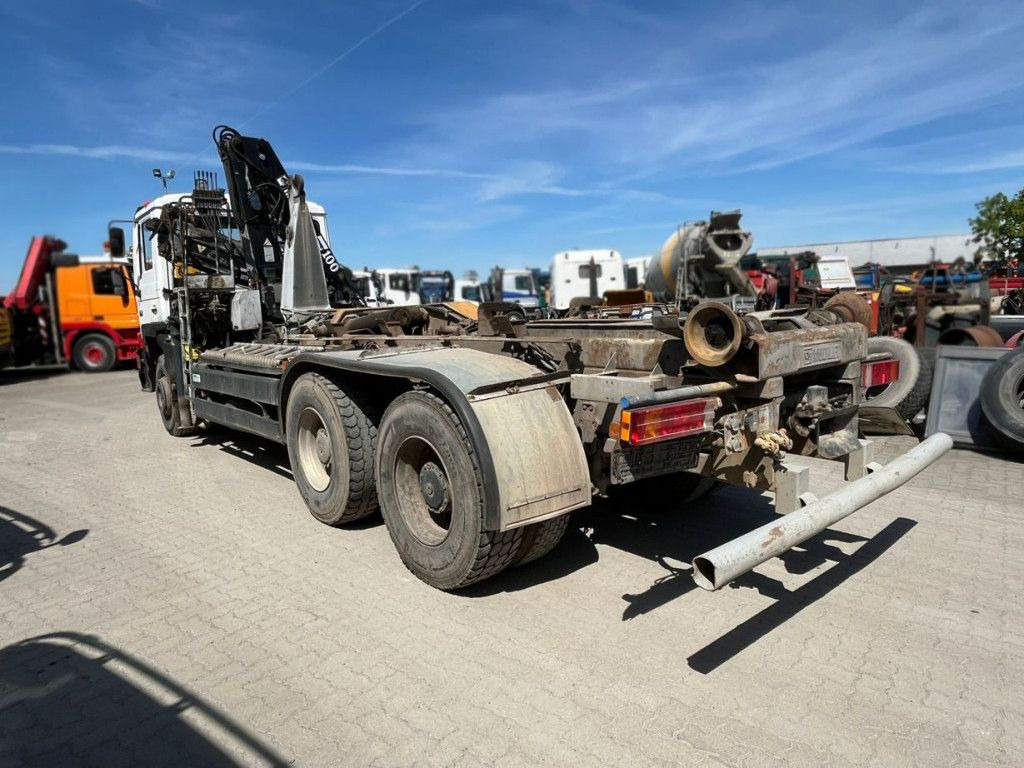 Camion ampliroll MAN F2000 27.342 6x4 Abrollkipper mit Kran