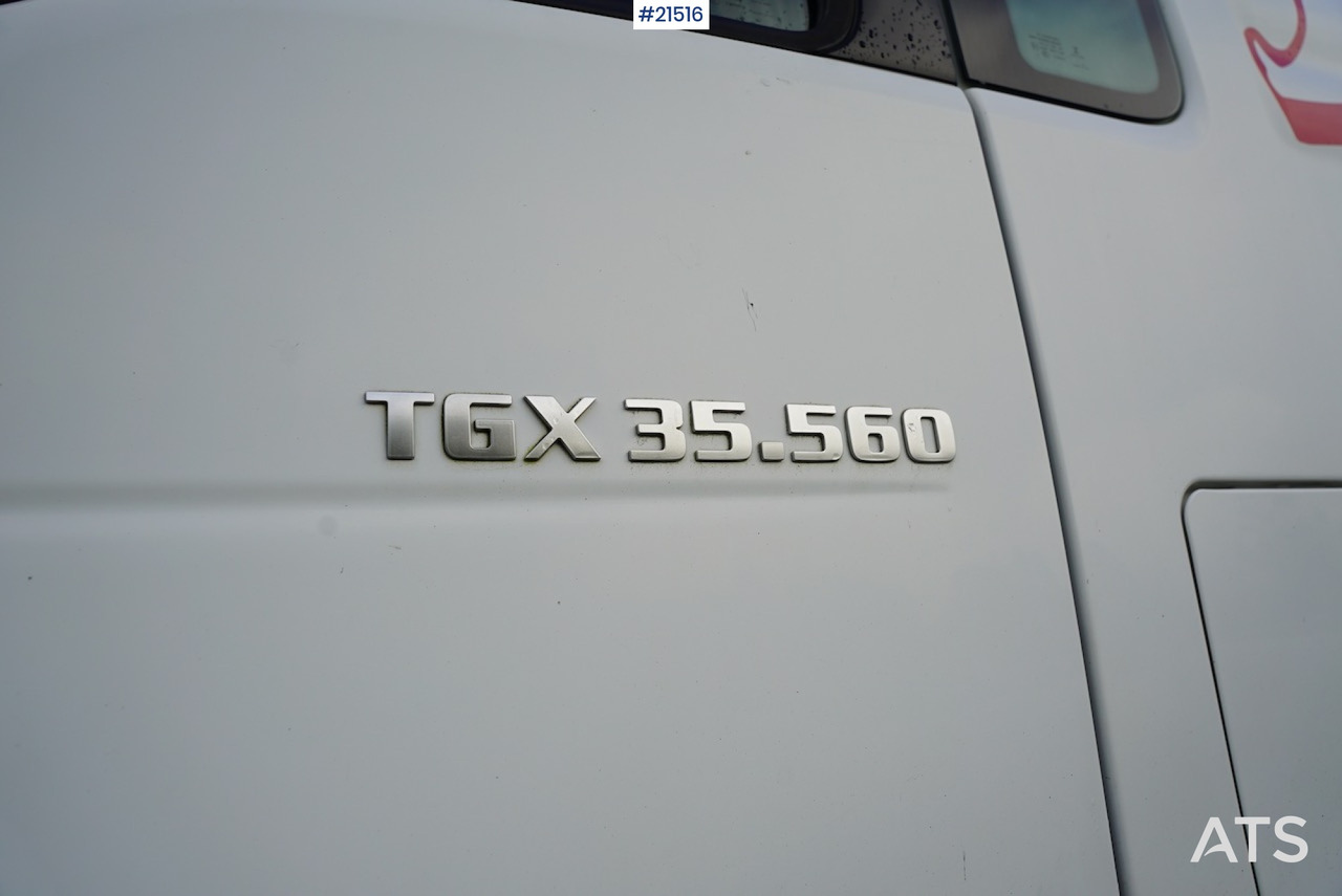 Camion ampliroll MAN Man TGX 35.560 8x4 tridem krokbil