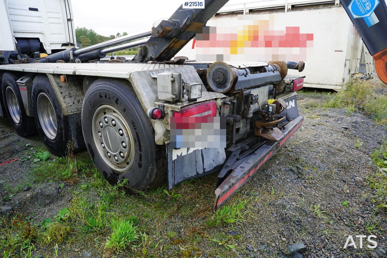 Camion ampliroll MAN Man TGX 35.560 8x4 tridem krokbil