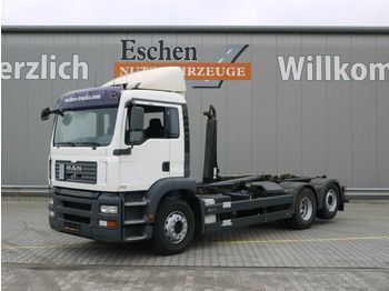 Camion ampliroll MAN TGA 26.360 6x2-2 BL, Meiller RK 20.65, Bl/Lu
