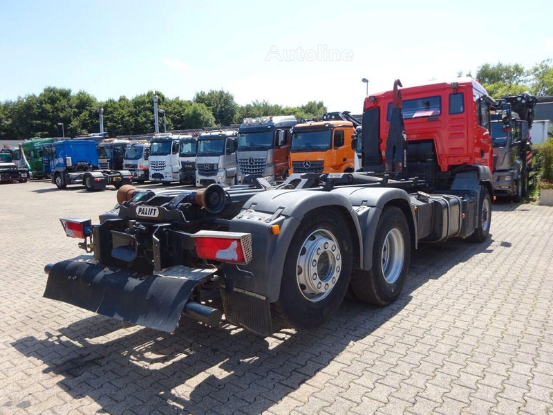Camion ampliroll MAN TGA 26.360 - Hook lift truck 6x4