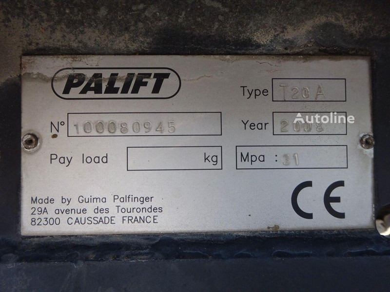 Camion ampliroll MAN TGA 26.360 - Hook lift truck 6x4