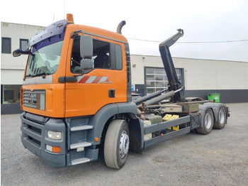Camion ampliroll MAN TGA 26.390 6x4 Container Euro3