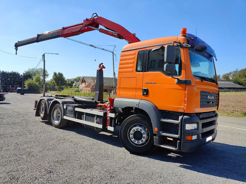 Camion ampliroll MAN TGA 28.310 Container / Fassi F130