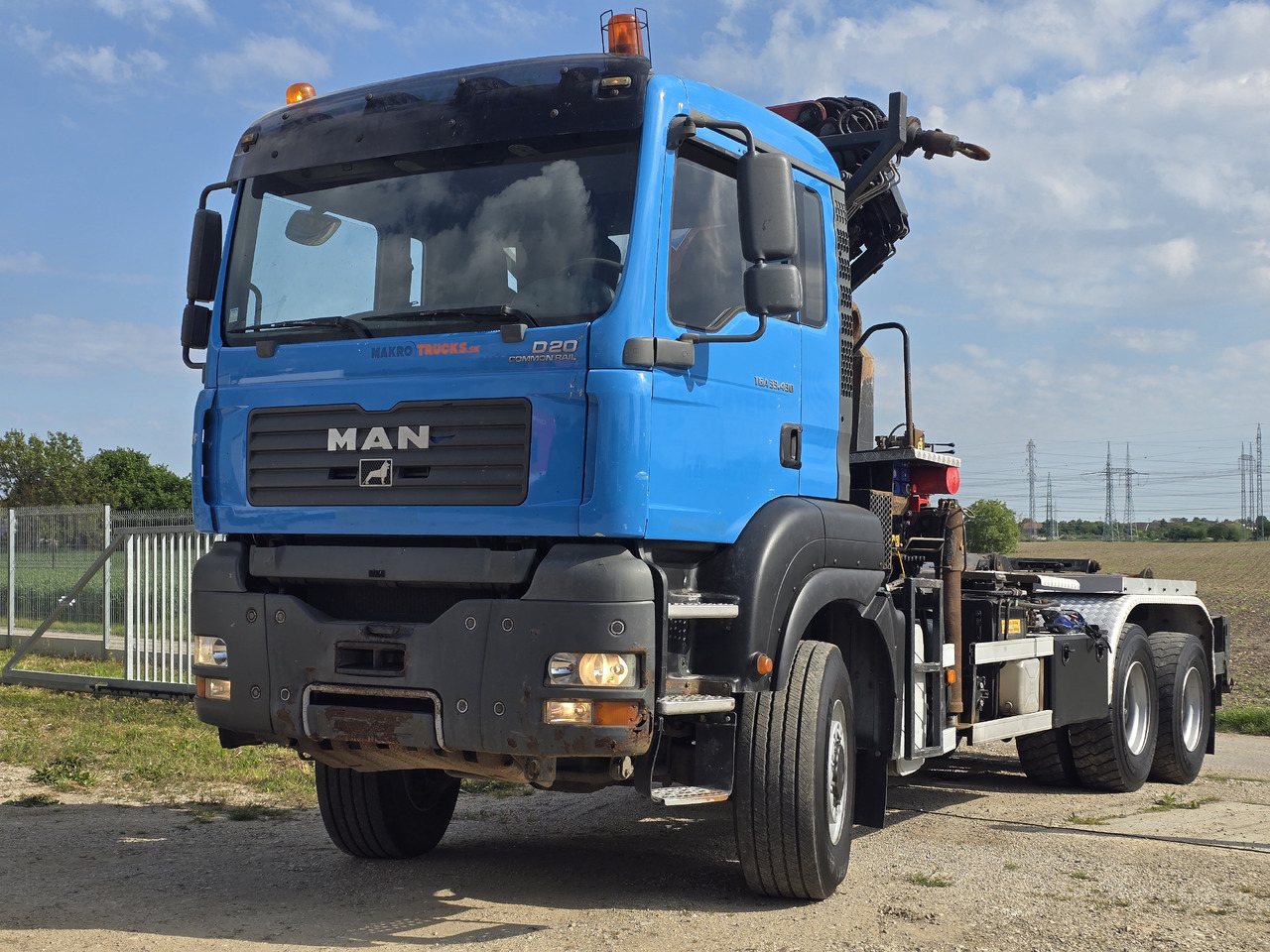Camion ampliroll MAN TGA 33.430 6X6 / HMF 1823 K3+REM.CON./ HOOK SYSTEM 2x in stock