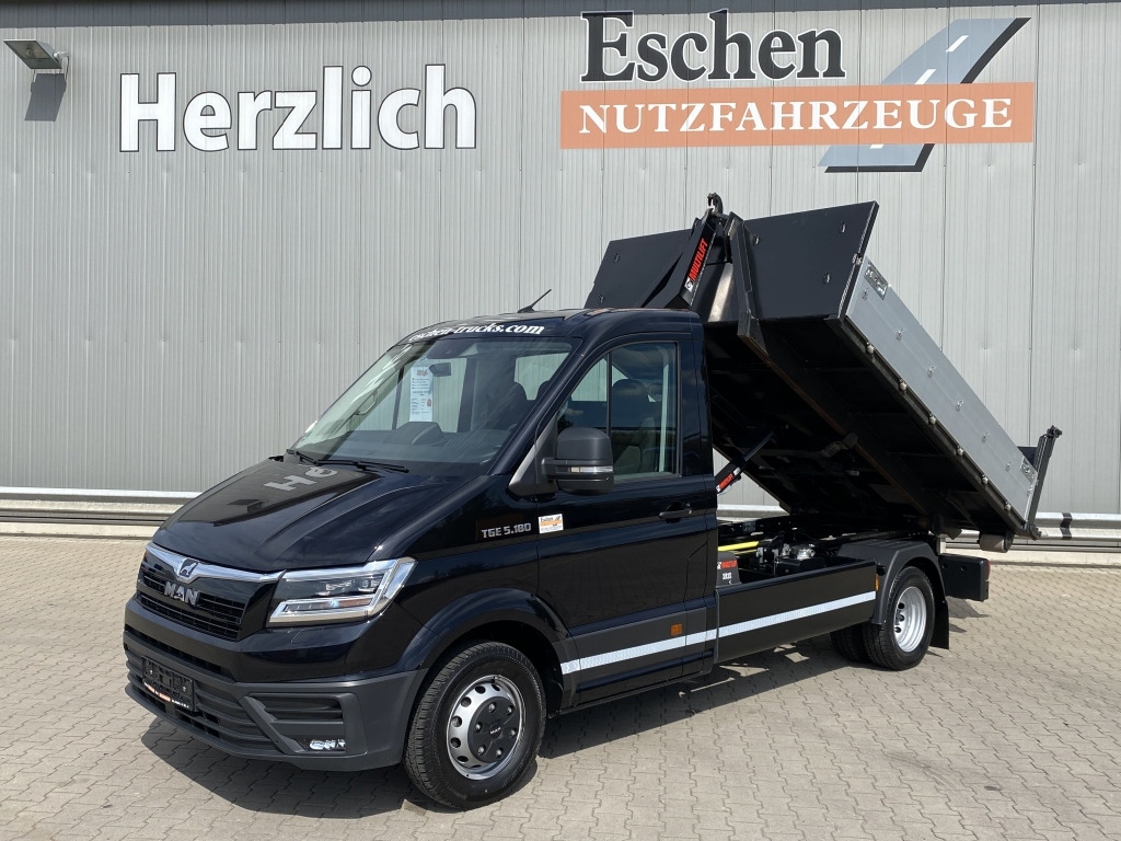 Camion ampliroll MAN TGE 5.180 / HIAB XR 35 Aufbau