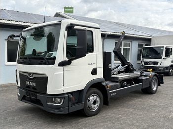 Camion ampliroll MAN TGL 8.160 BL City Abollkipper Schaltgetriebe