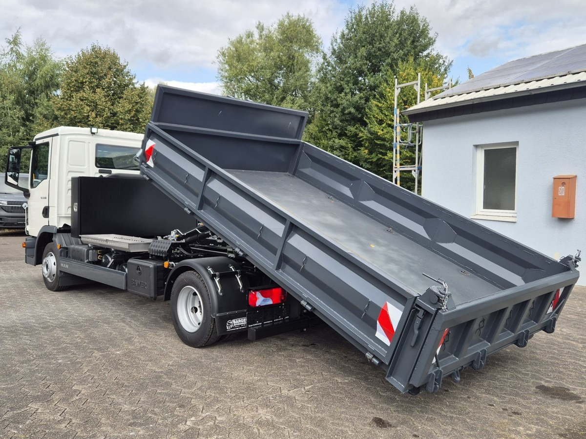 Camion ampliroll MAN TGL 8.160 BL City Abollkipper Schaltgetriebe