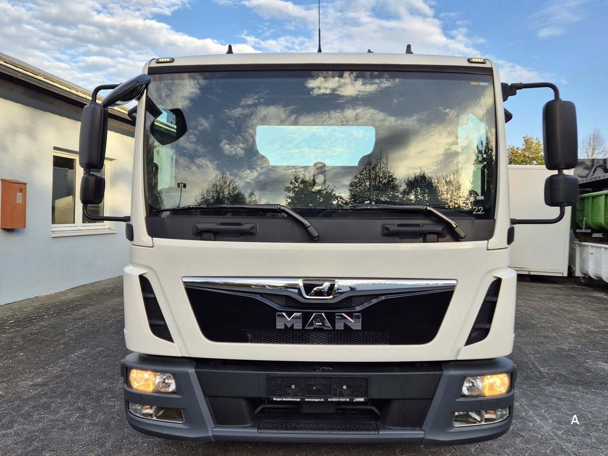 Camion ampliroll MAN TGL 8.190 BL City Abrollkipper Aut., 2 x AHK sof