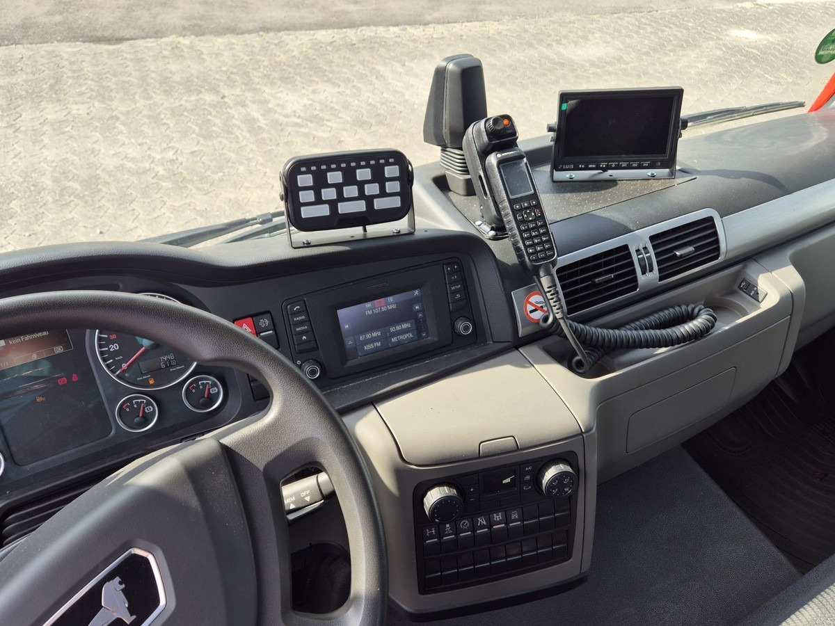 Camion ampliroll MAN TGL 8.190 Feuerwehrfahrzeug City Abrollkipper