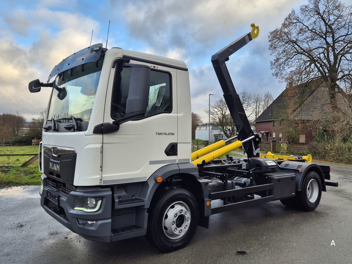 Camion ampliroll MAN TGM 15.290 BL Abrollkipper PowerMatic Standheiz.