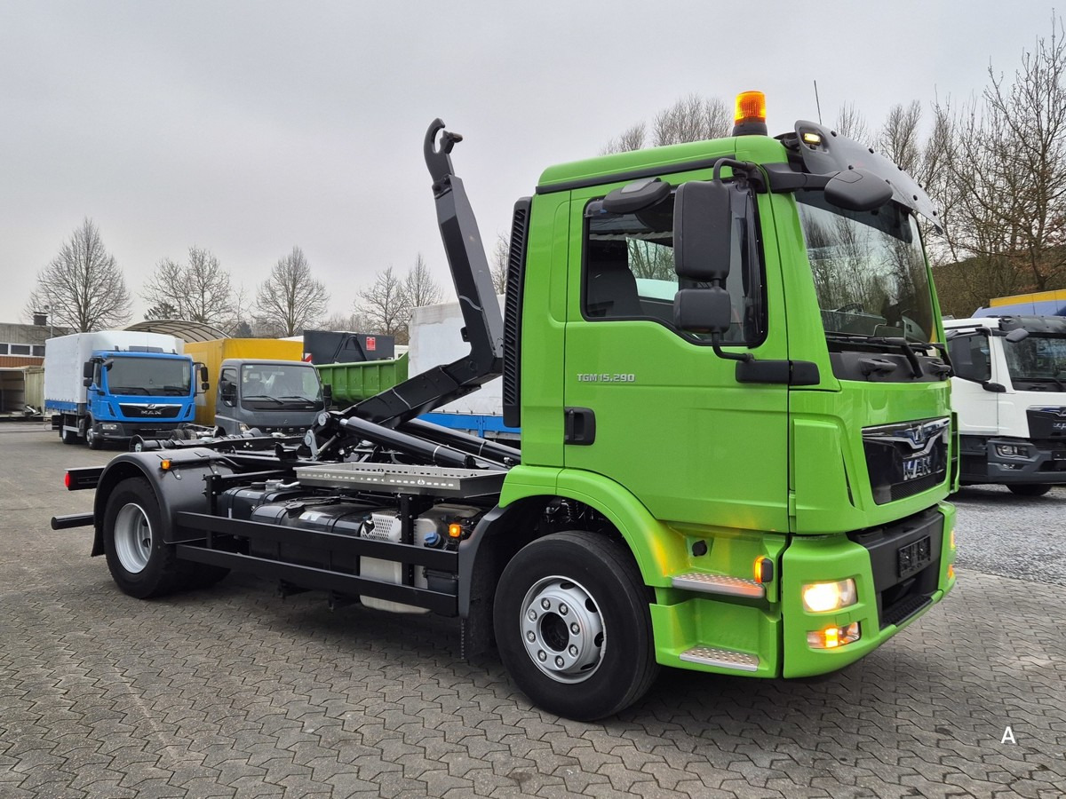 Camion ampliroll MAN TGM 15.290 BL Aut. Abrollkipper AHK