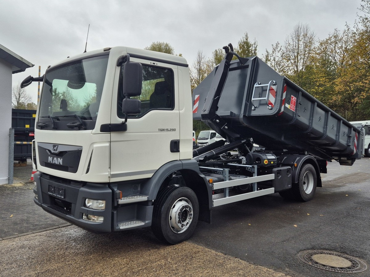Camion ampliroll MAN TGM 15.290 BL Aut. Abrollkipper AHK