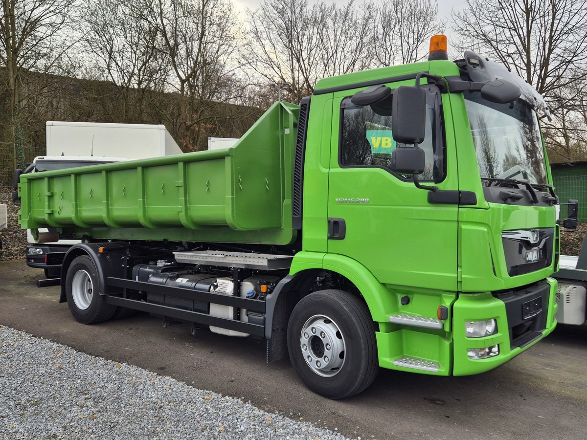 Camion ampliroll MAN TGM 15.290 BL Aut. Abrollkipper AHK