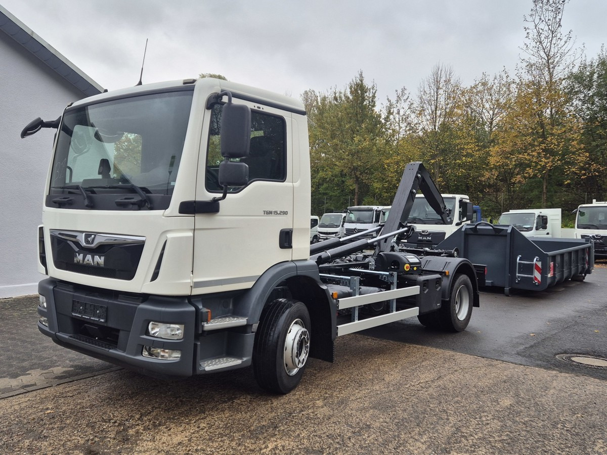 Camion ampliroll MAN TGM 15.290 BL Aut. Abrollkipper AHK