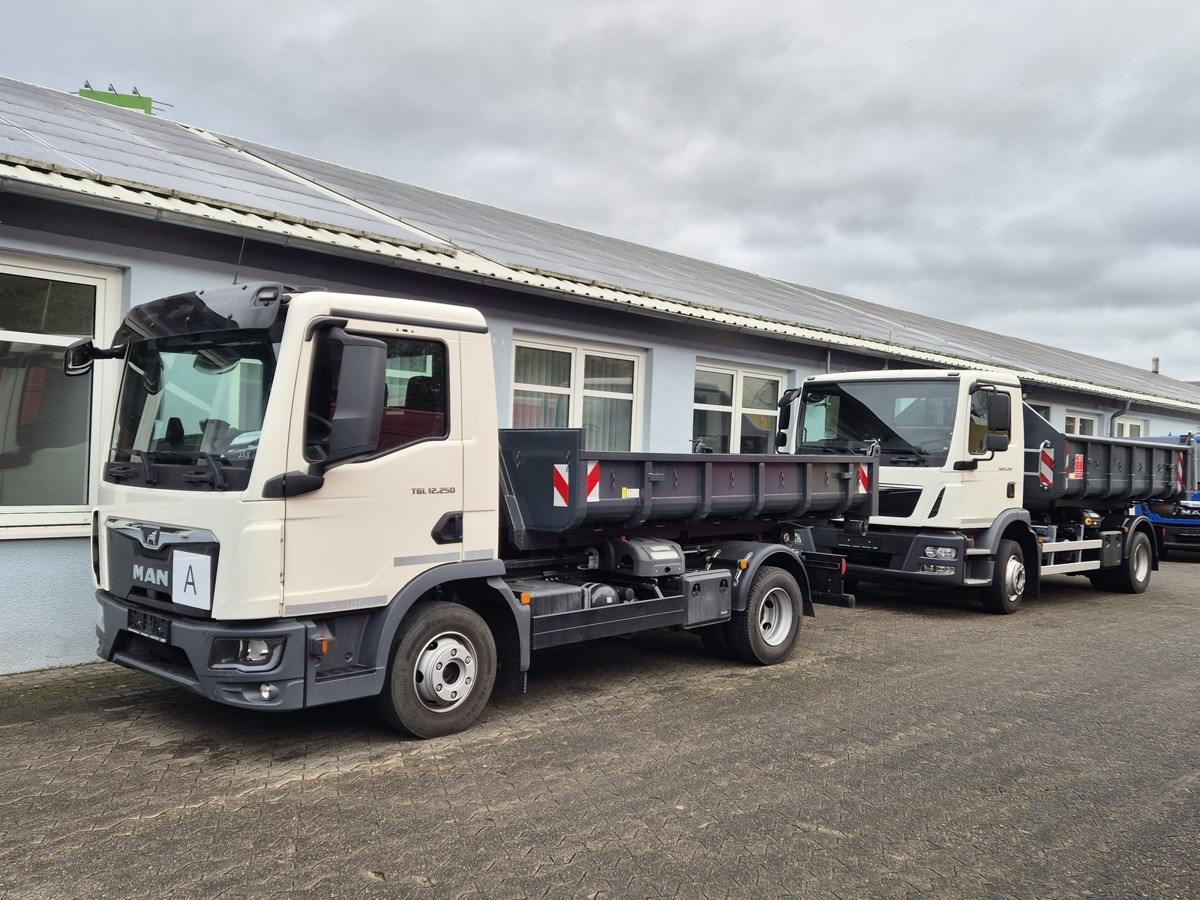 Camion ampliroll MAN TGM 15.290 BL Aut. Abrollkipper AHK
