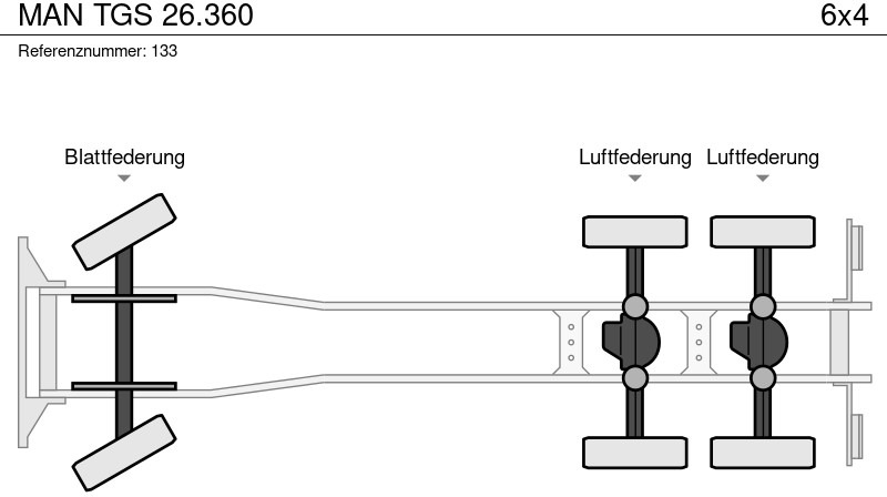 Camion ampliroll MAN TGS 26.360