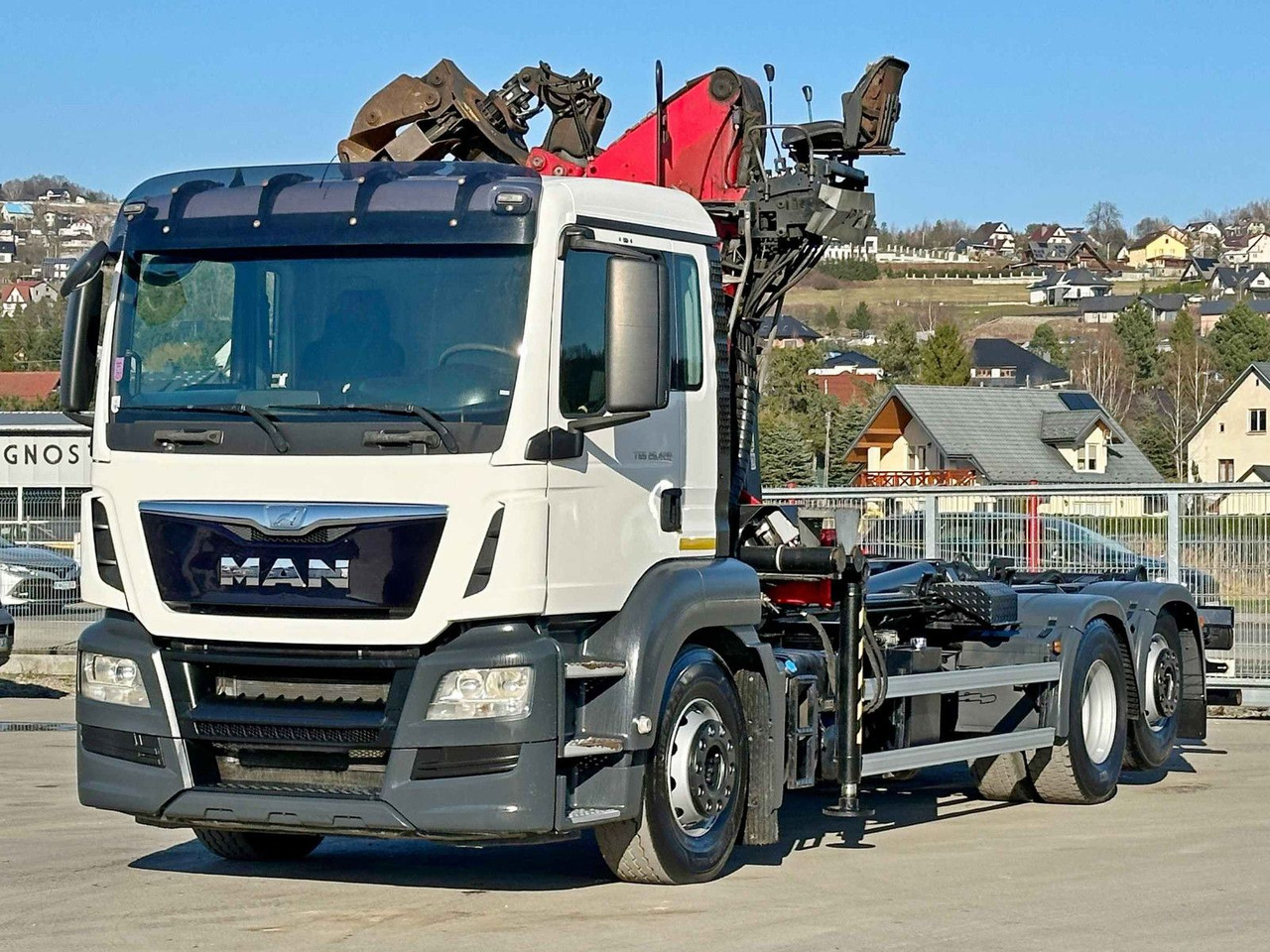 Camion ampliroll MAN TGS 26.400 Abrollkipper* PENZ 12Z7.90R* TOP