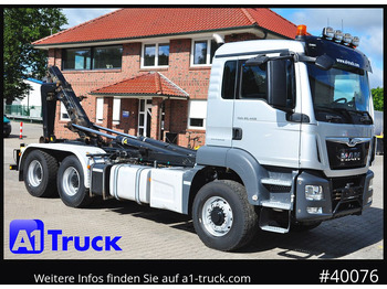 Camion ampliroll MAN TGS 26.460 BL 6X6H,  Meiller, Funk