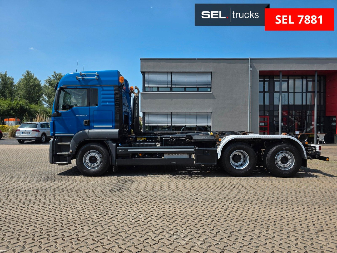 Camion ampliroll MAN TGS 26.470 6x2-4 BL /Intarder / Lenkachse  / 6D