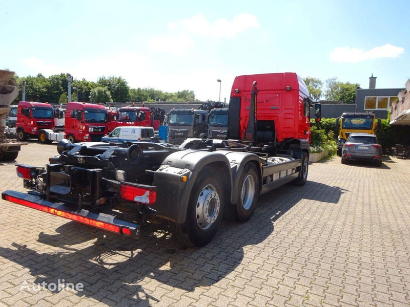 Camion ampliroll MAN TGS 26.480 Hook lift truck 6x2