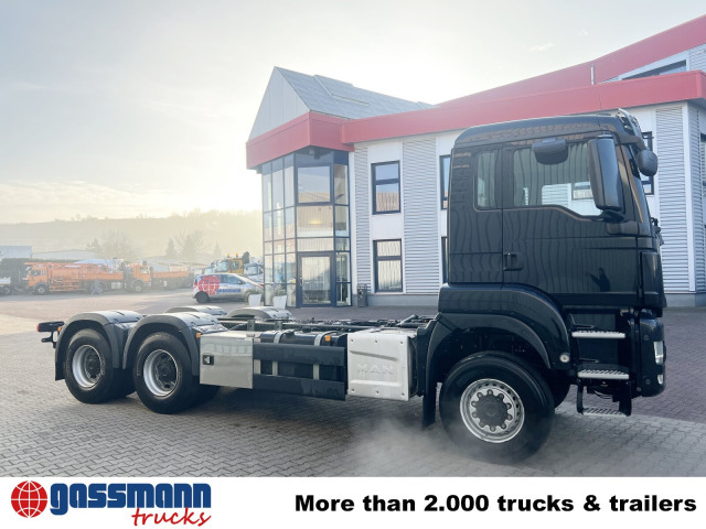 Camion ampliroll MAN TGS 26.500 6X6 BL, Intarder