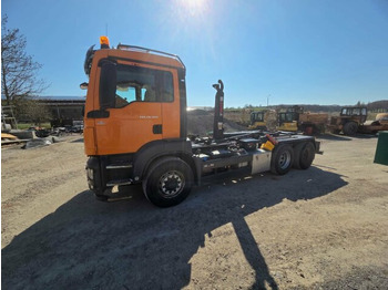 Camion ampliroll MAN TGS 26.500 6x6H Abrollkipper HIAB