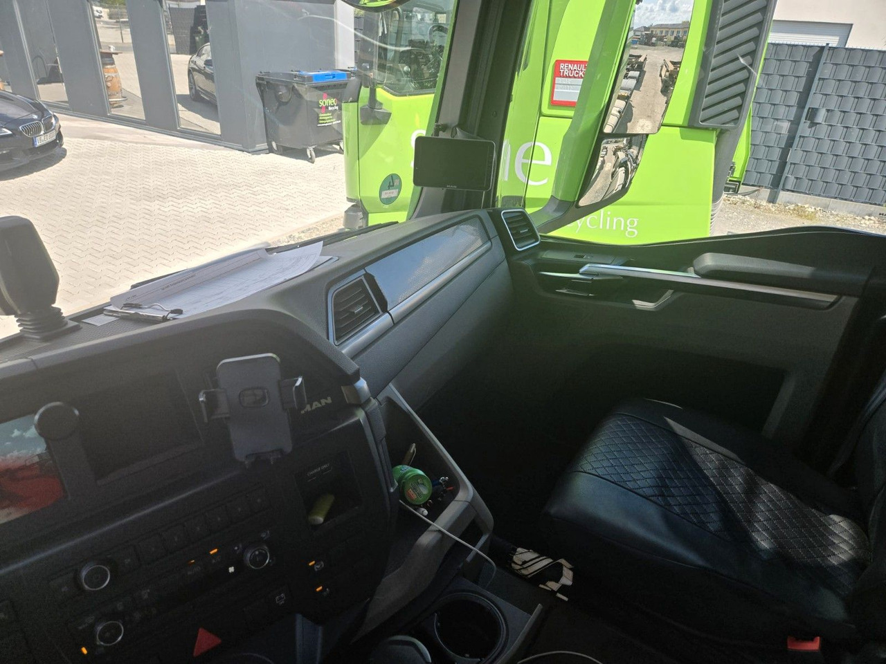 Camion ampliroll MAN TGS 26.510 Abrollkipper HIAB Lift -Lenkachse