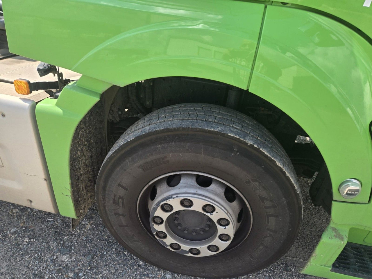 Camion ampliroll MAN TGS 26.510 Abrollkipper HIAB Lift -Lenkachse