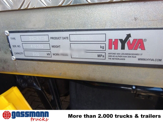 Camion ampliroll MAN TGS 26.520 6x2-2 BL, Liftachse