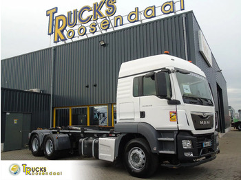 Camion ampliroll MAN TGS 28.470 + 20T hook + 6x2