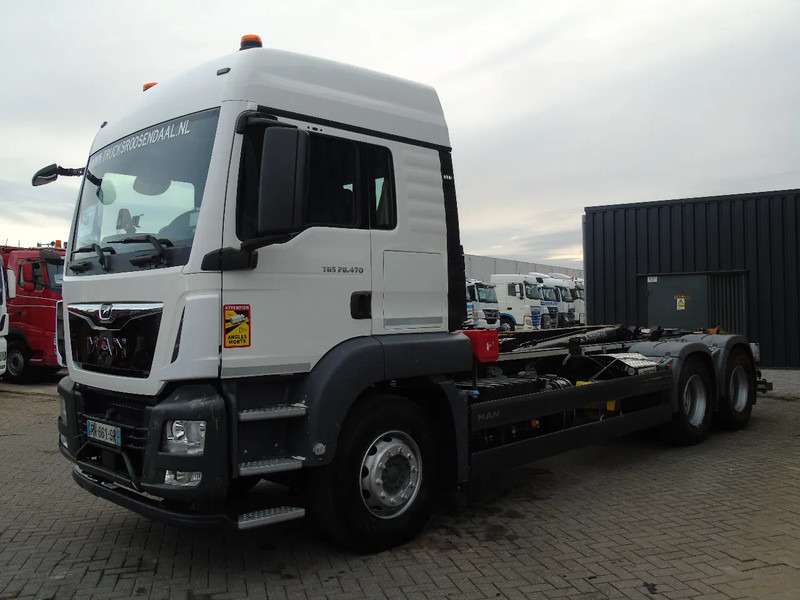 Camion ampliroll MAN TGS 28.470 + 20T hook + 6x2