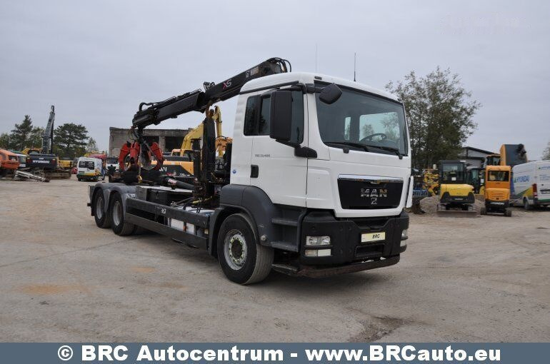 Camion ampliroll MAN TGS 33.400 6x4 Hiab 122