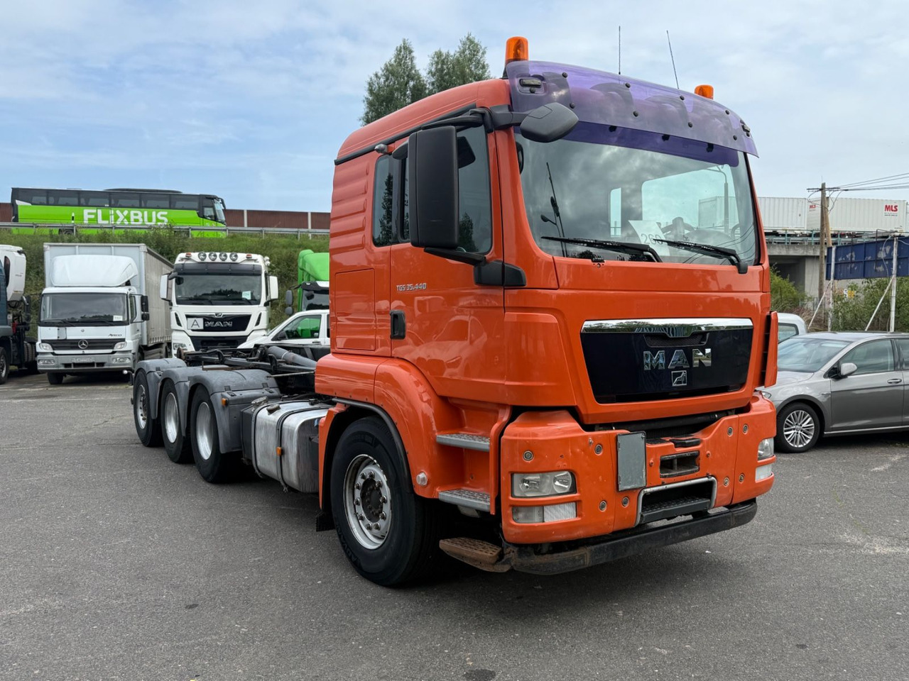 Camion ampliroll MAN TGS 35.440