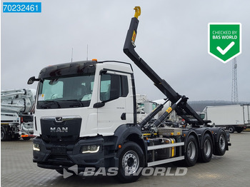 Camion ampliroll MAN TGS 35.480 8X4 HYVA 26-62SK Lift-Lenkachse Euro 6