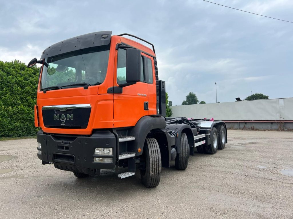 Camion ampliroll MAN TGS 35.480 SCARRABILE