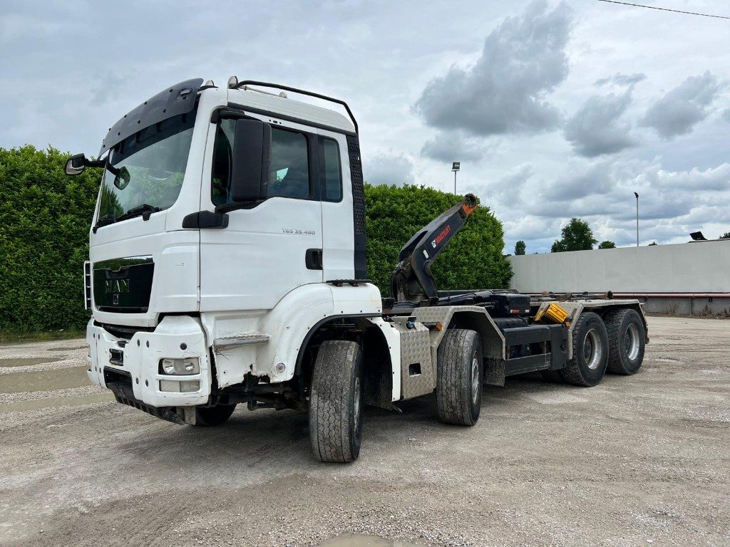 Camion ampliroll MAN TGS 35.480 USATO SCARRABILE