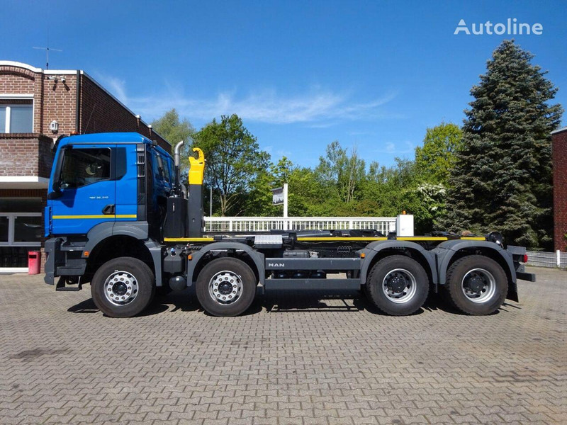 Camion ampliroll MAN TGS 35.510 Hook lift truck 8x4