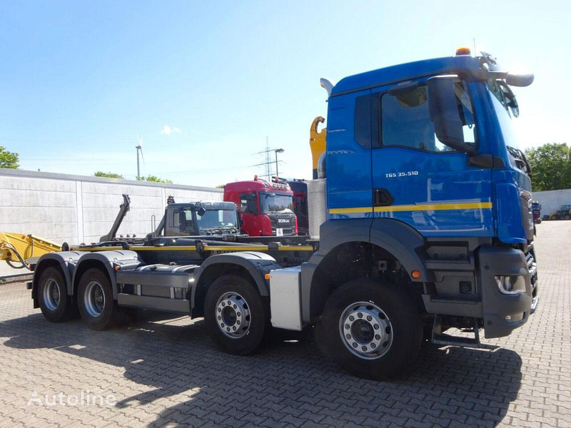 Camion ampliroll MAN TGS 35.510 Hook lift truck 8x4