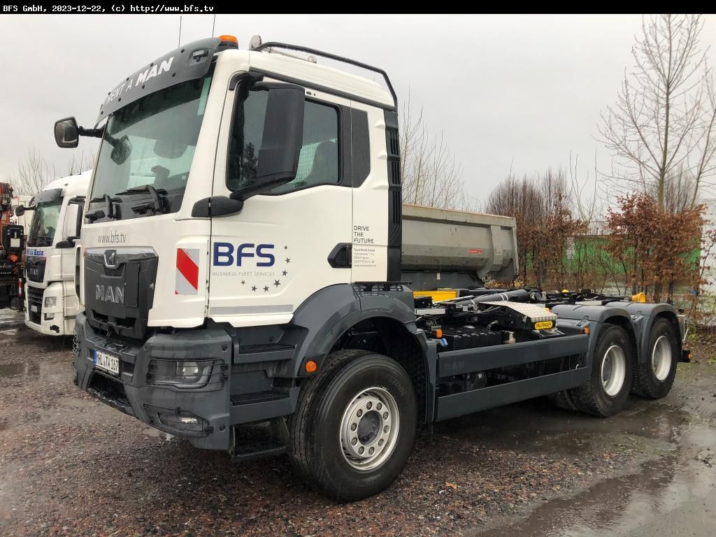 Camion ampliroll MAN TGS (TG3) 26.480 6x4 BL Palfinger