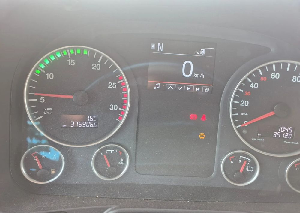 Camion ampliroll MAN TGX 26-460 Hakowiec oś skrętna