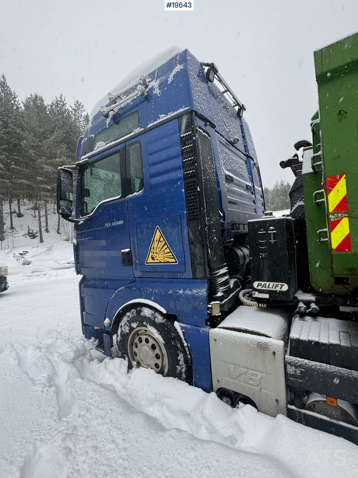 Camion ampliroll MAN TGX 33.680