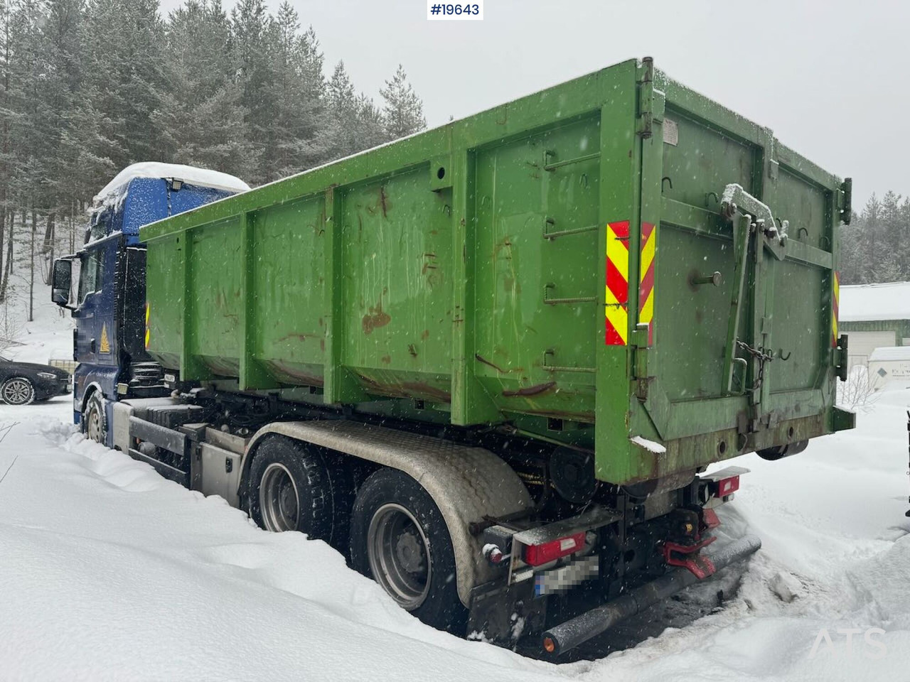 Camion ampliroll MAN TGX 33.680