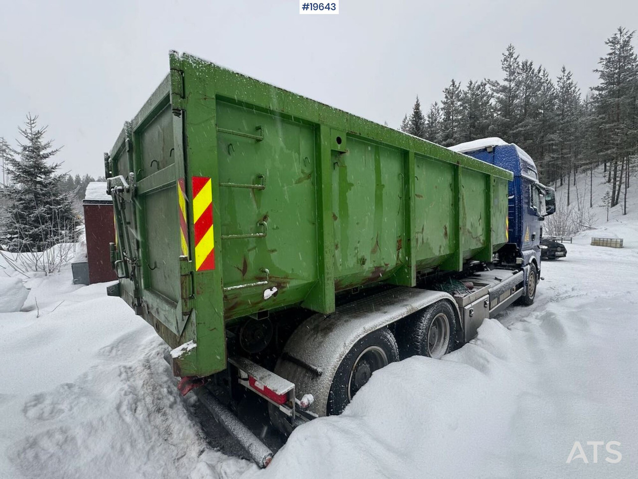 Camion ampliroll MAN TGX 33.680 Krokbil med Palift Krok