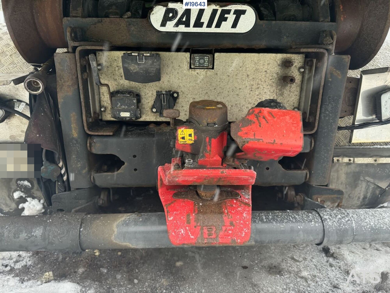 Camion ampliroll MAN TGX 33.680 Krokbil med Palift Krok