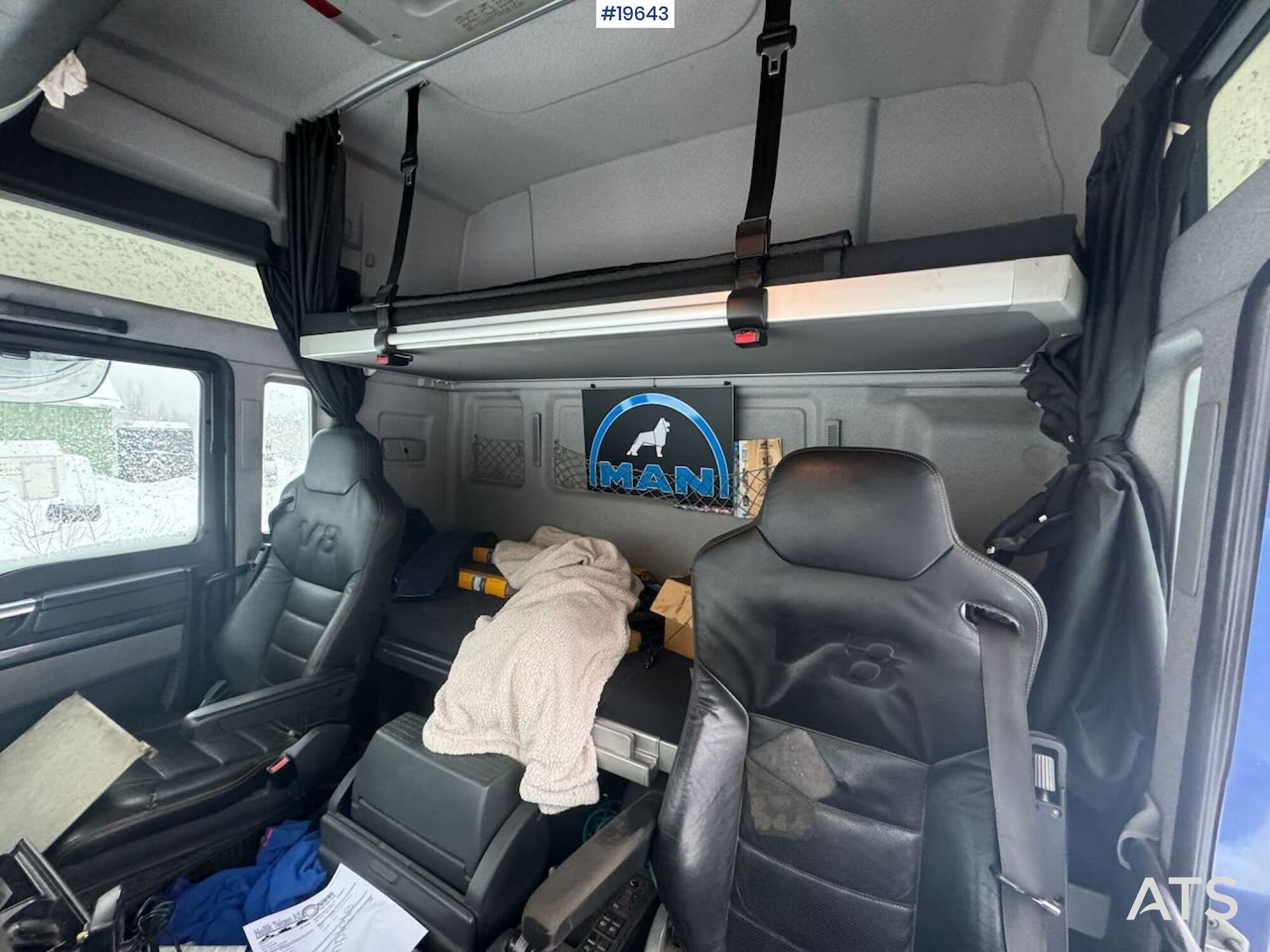 Camion ampliroll MAN TGX 33.680 Krokbil med Palift Krok