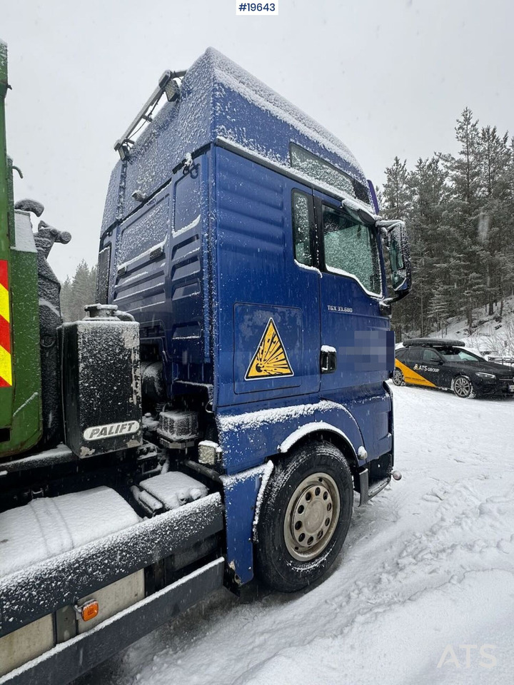Camion ampliroll MAN TGX 33.680 Krokbil med Palift Krok