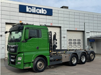 Camion ampliroll MAN TGX 35.480 8x4-4 Lastväxlare 