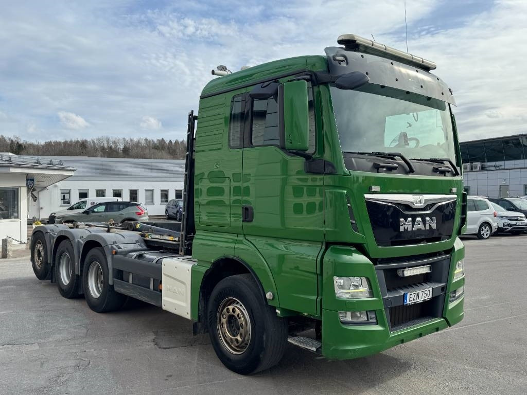 Camion ampliroll MAN TGX 35.480 8x4-4 Lastväxlare